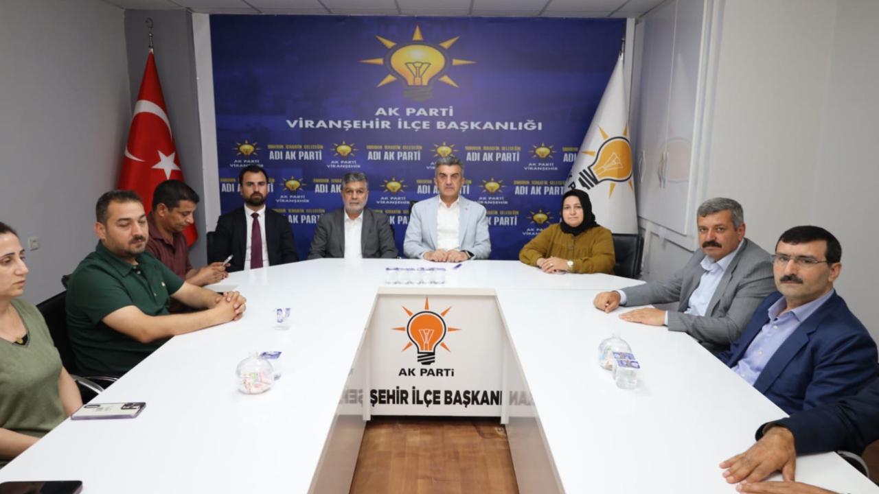AK Parti İl Başkanı Günbegi Viranşehir ve Ceylanpınar'a Gönül Ziyaretleri Gerçekleştirdi