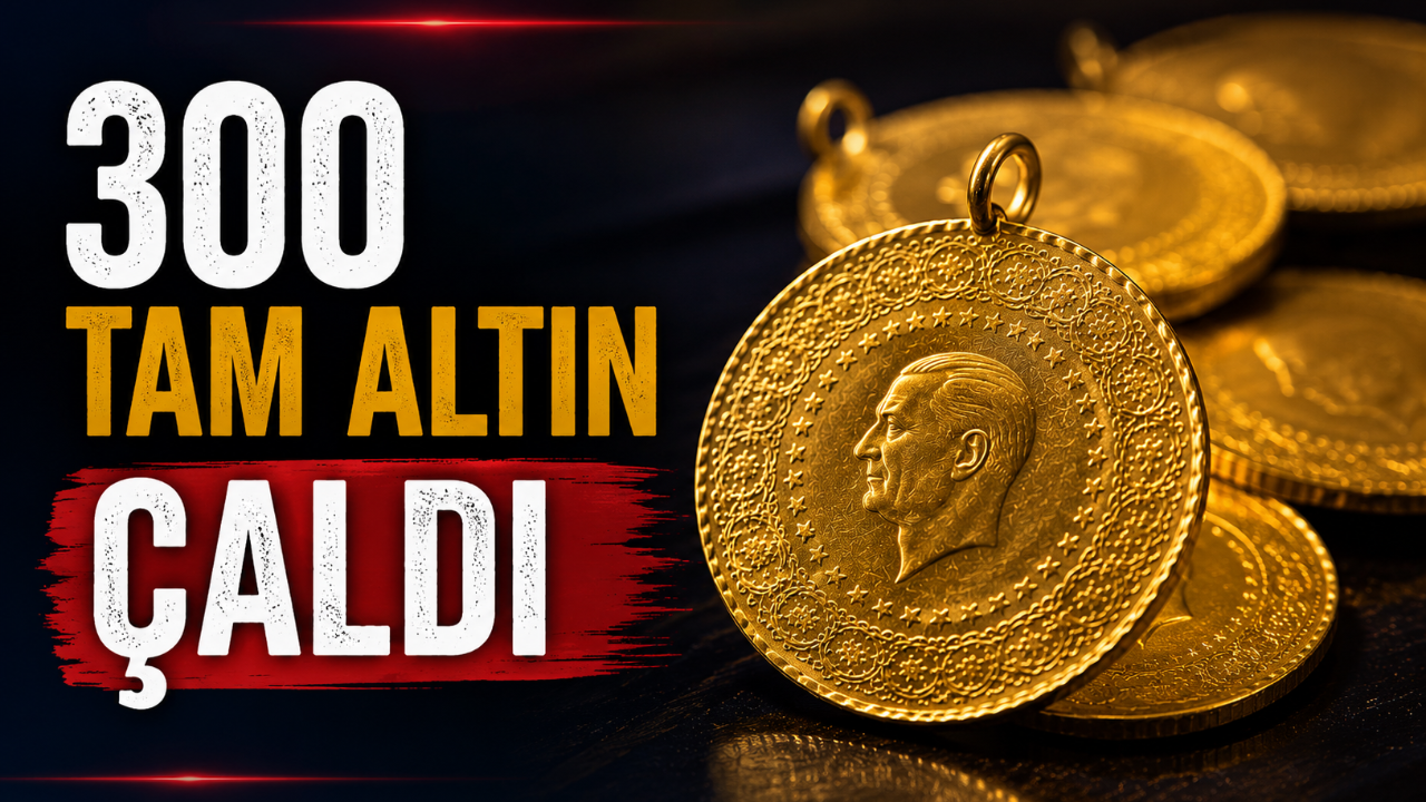 Elektrik Kesintisini Fırsata Çevirdi: 300 Tam Altın Çaldı