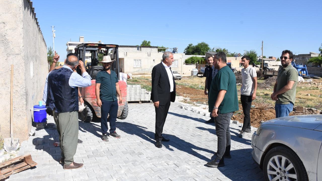 Hilvan'da Her Mahalleye Eşit Hizmet, Her Yola Kalıcı Çözüm