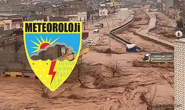 Meteoroloji’den Şanlıurfa için Sel Uyarısı!