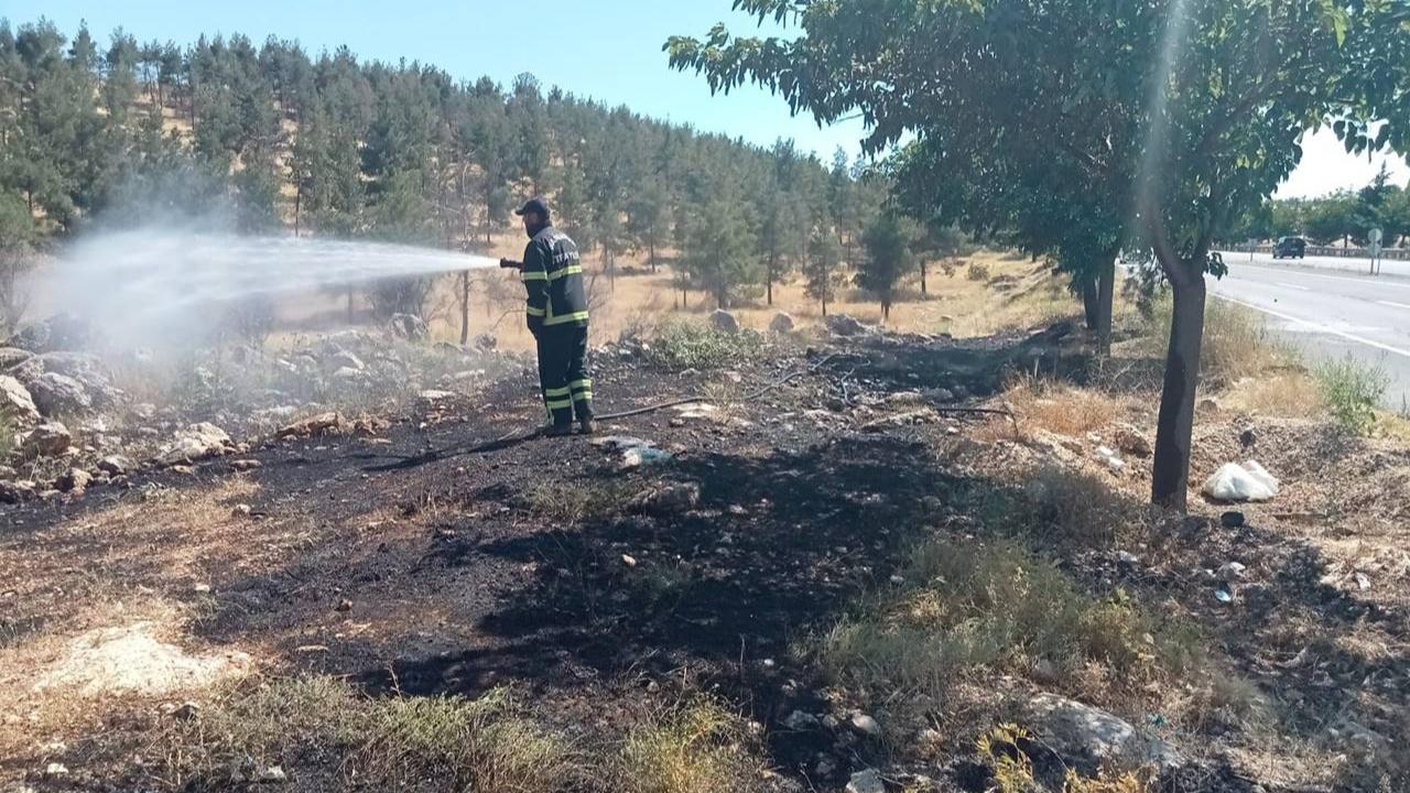 Orman Yangını Kısa Sürede Söndürüldü