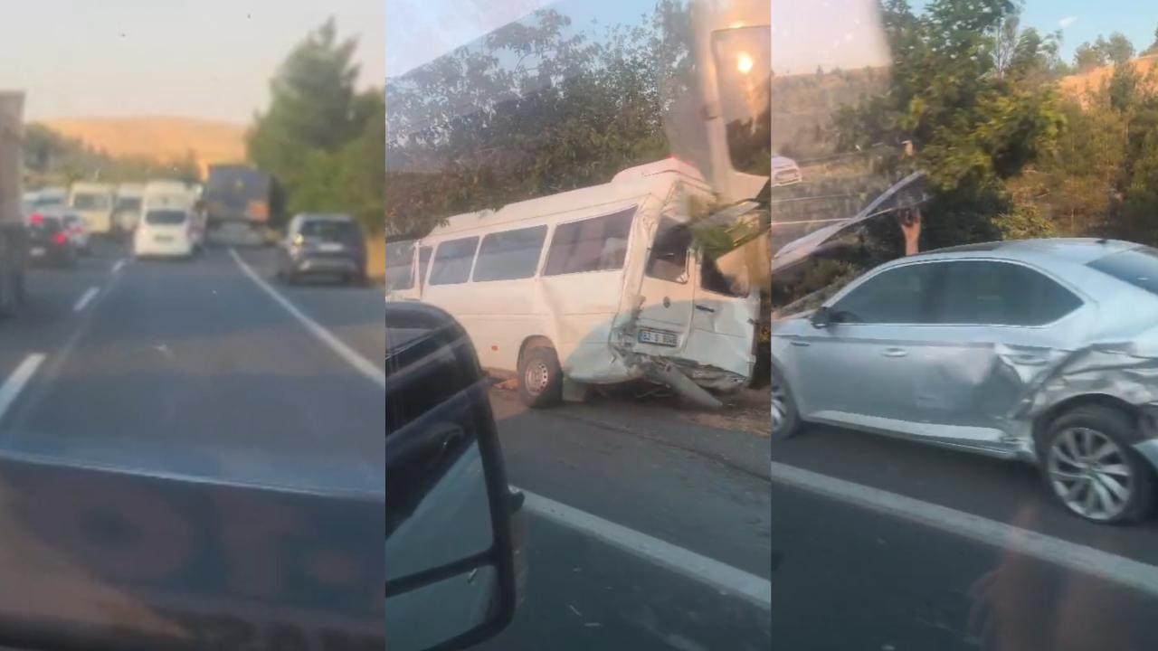 Şanlıurfa–Suruç Yolunda Zincirleme Trafik Kazası: 7 Yaralı