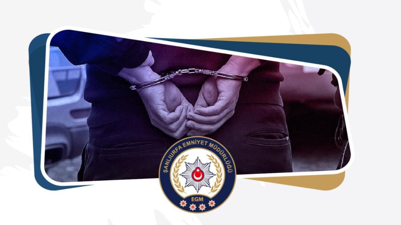 Şanlıurfa'da 66 Yıl Hapis Cezası Bulunan Firari Viranşehir'de Yakalandı