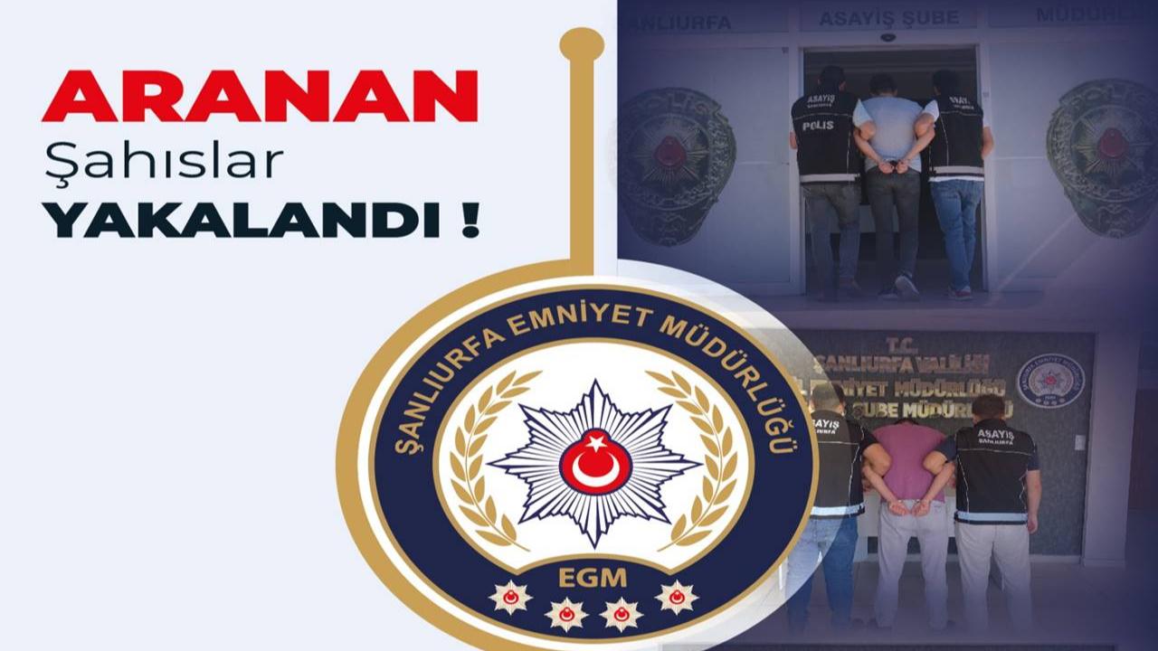 Şanlıurfa’da Aranan Şahıslara Yönelik Operasyon!