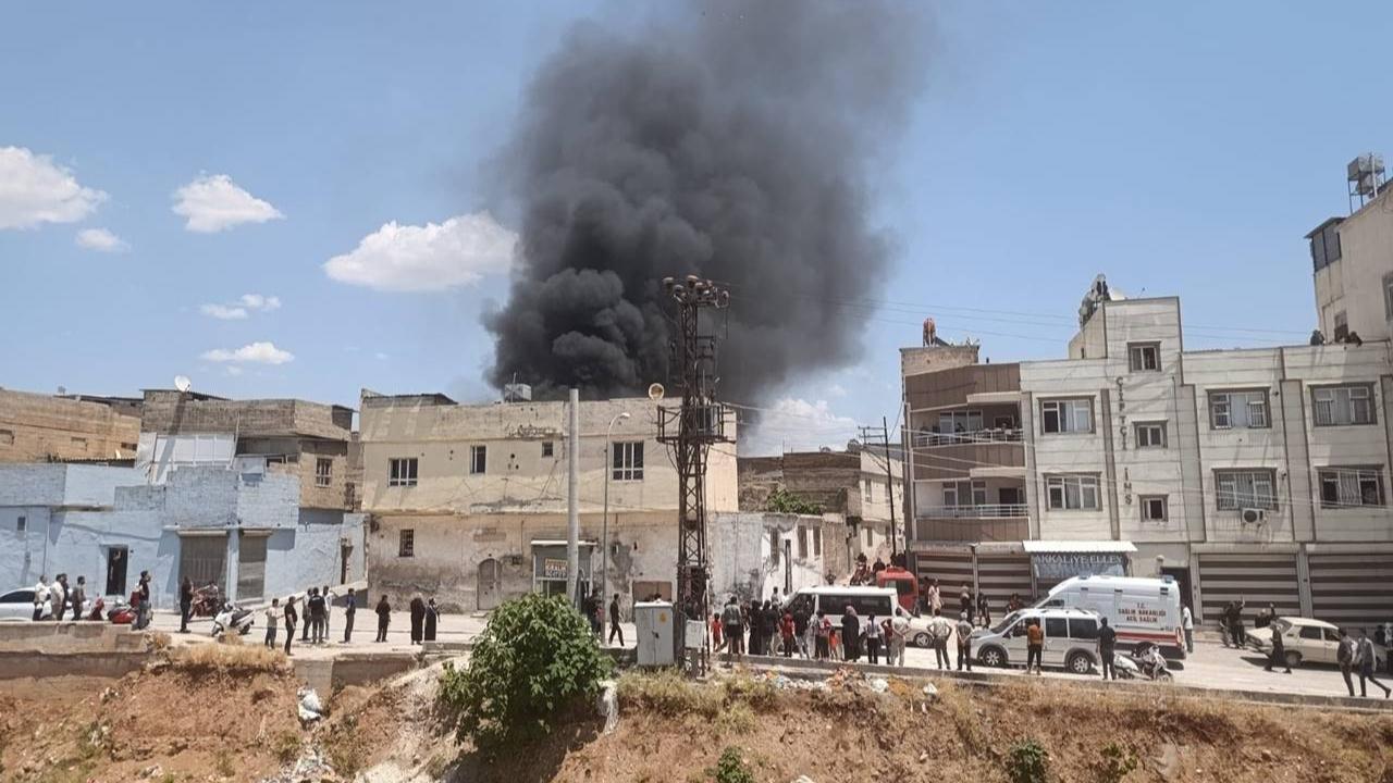 Şanlıurfa’da Korkutan Ev Yangını!
