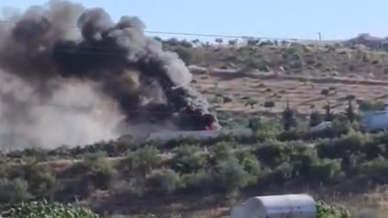 Şanlıurfa’da Korkutan Tır Yangını