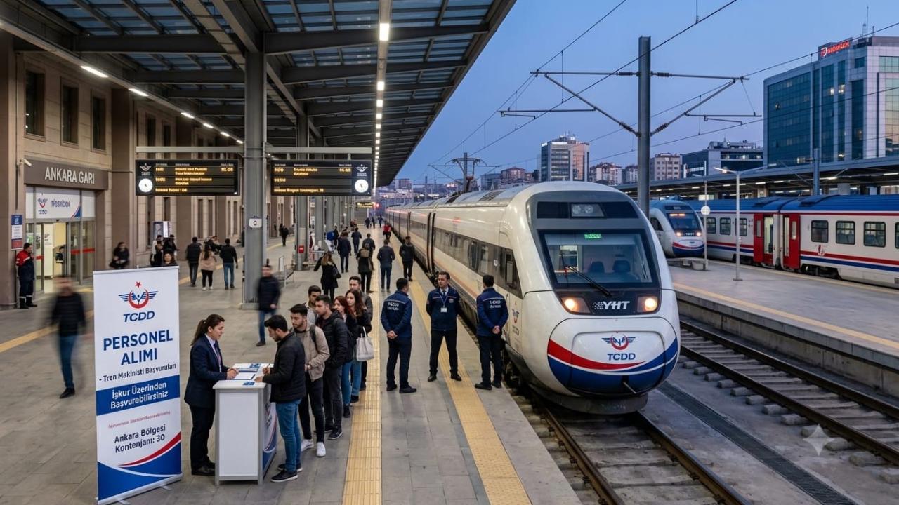 TCDD Taşımacılık 132 Tren Makinisti Alımı İçin Başvuruları Başlattı