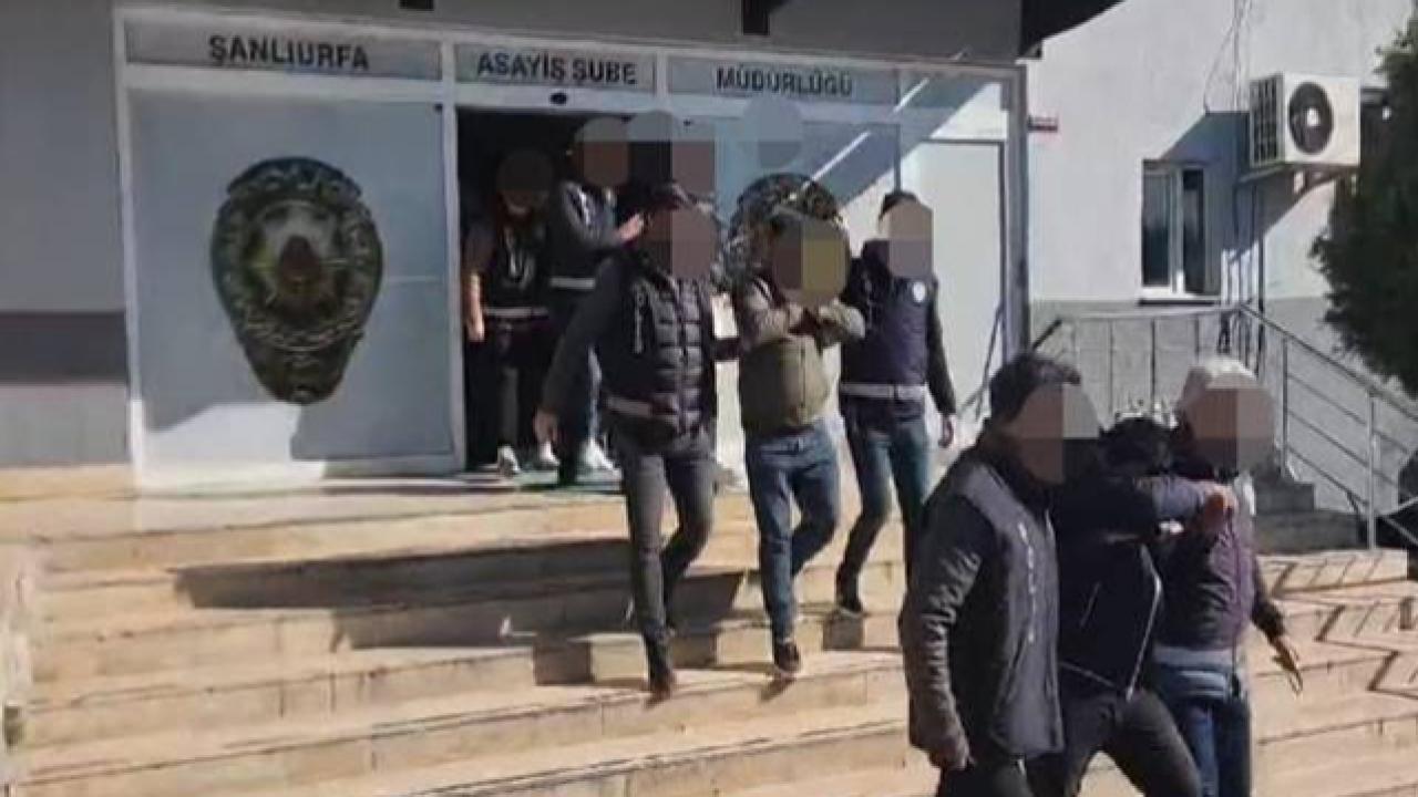 Urfa Merkezli 4 İlde Dev Operasyon: Şüpheliler Adliyeye Sevk Ediliyor