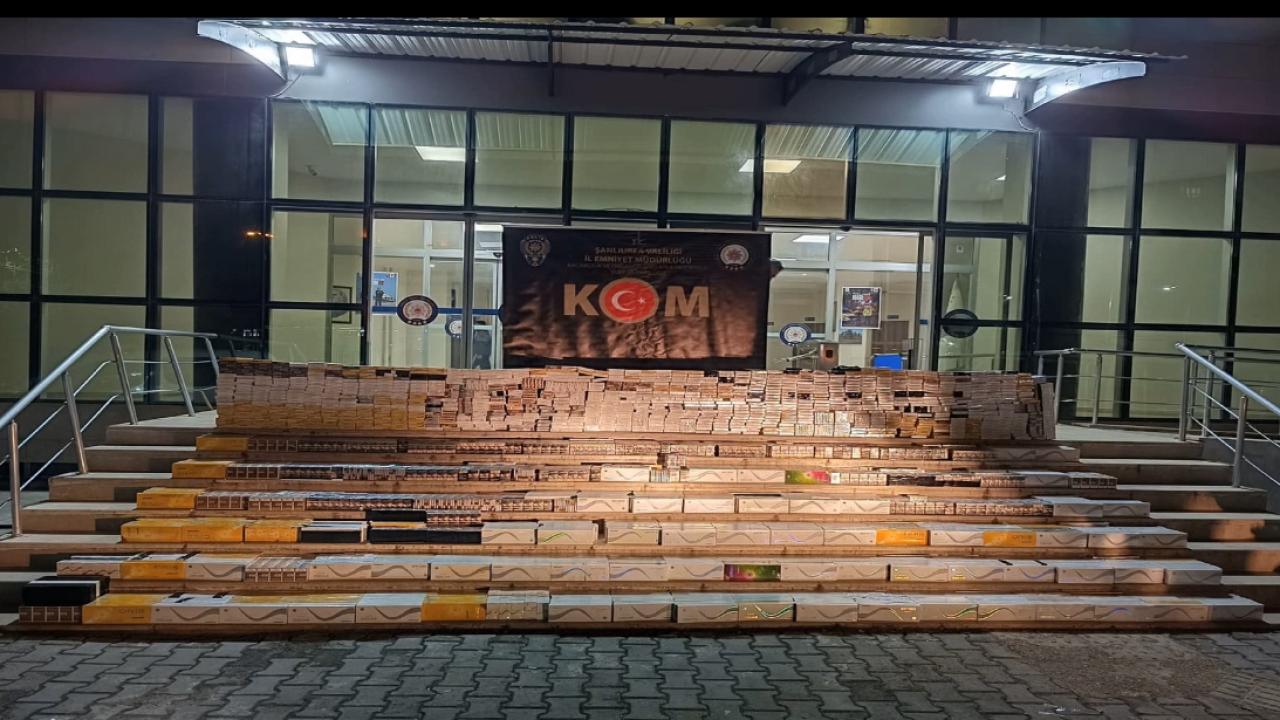 Urfa’da 2 Milyon 750 TL’lik Kaçak Ürün Ele Geçerildi