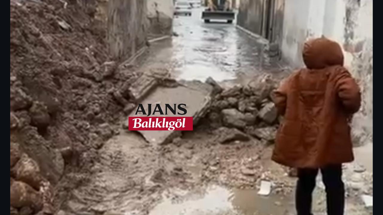 Urfa’da Yağış Duvar Yıktı: Facianın Eşiğinden Dönüldü