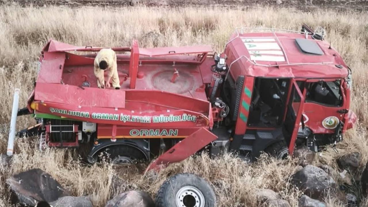 Urfa’da Yangına Giden Orman Ekibi Kaza Yaptı: Çok Sayıda Yaralı