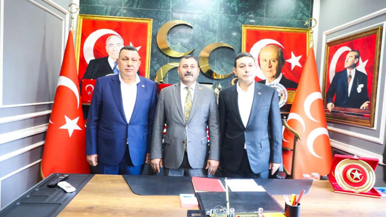 Vekil Özyavuz ve Başkan Özyavuz'dan Osman Mutlu'ya Hayırlı Olsun Ziyareti