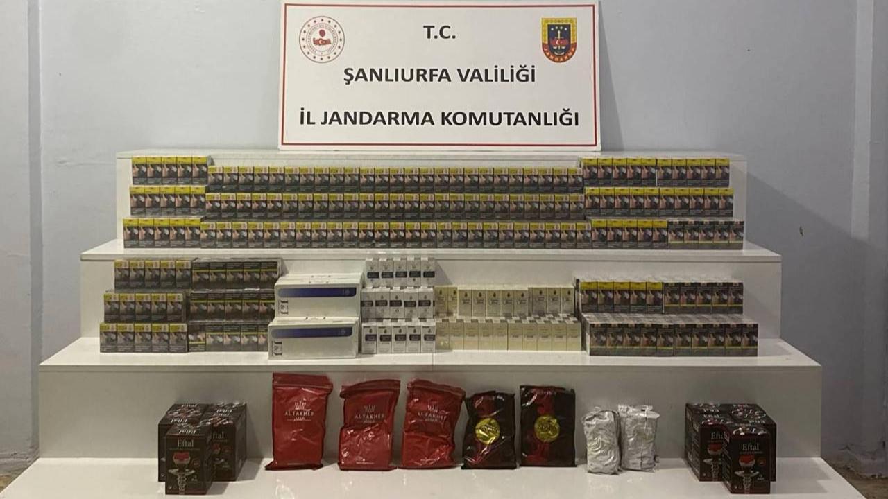 Viranşehir’de Kaçakçılık Operasyonu: Binlerce Ürün Ele Geçirildi